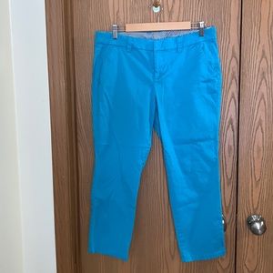 Light Blue Womens Cargo Pants (size 10)